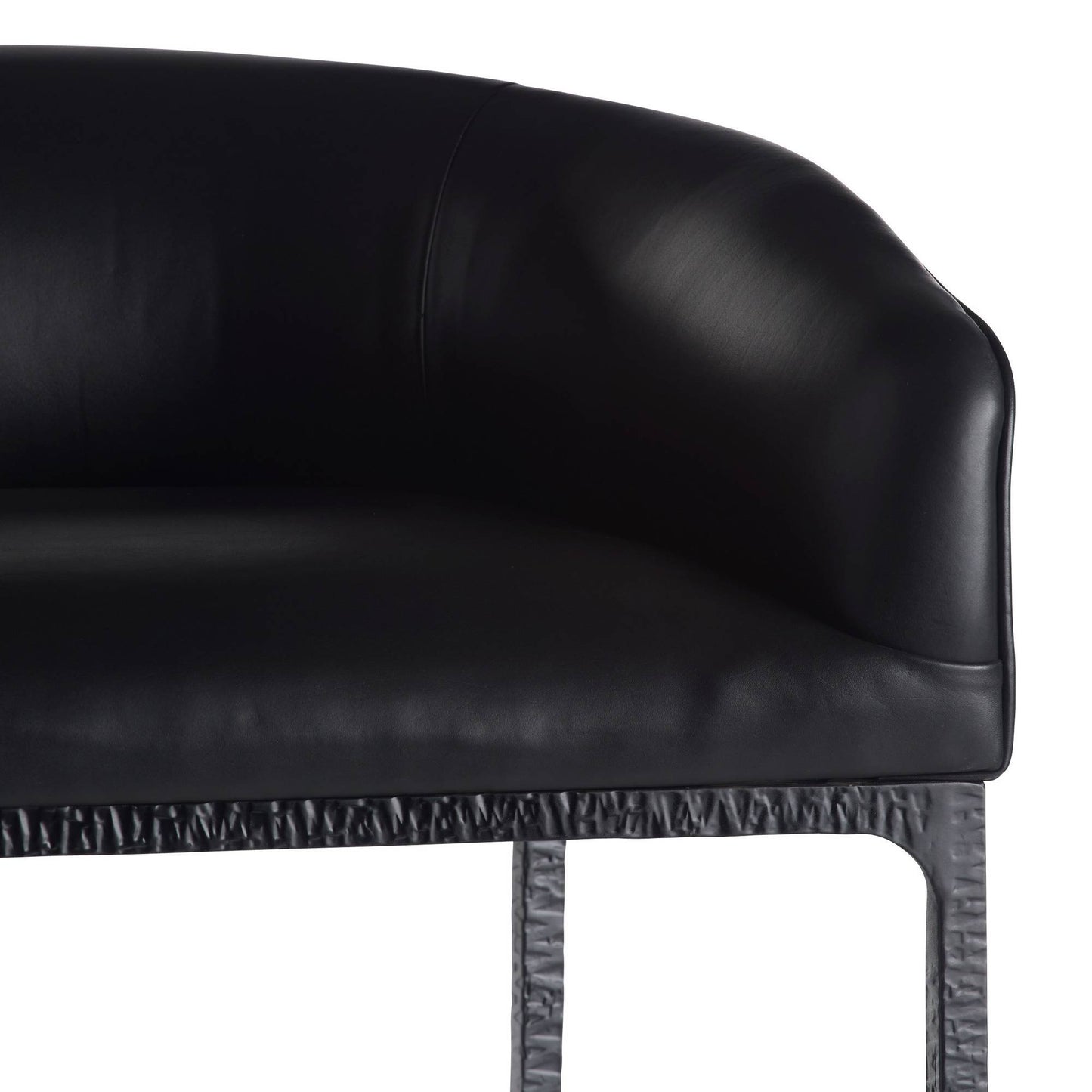Arteriors Home Osbourne Bar Stool Black