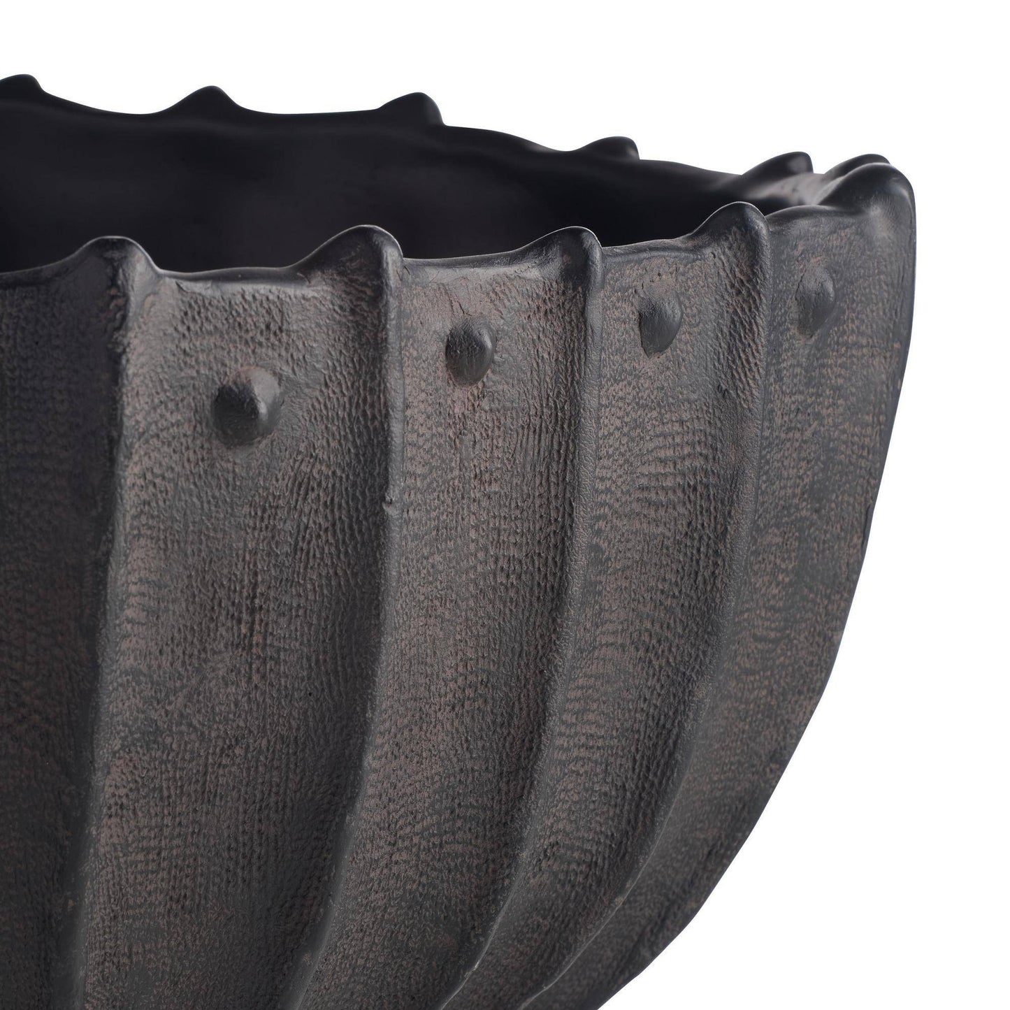 Arteriors Home Neushoorn Centerpieces, Set of 2 Ebony
