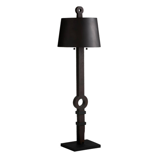 Arteriors Home Totem Floor Lamp Ebony