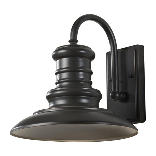 Generation Lighting Redding Station Medium LED Lantern Restoration Bronze