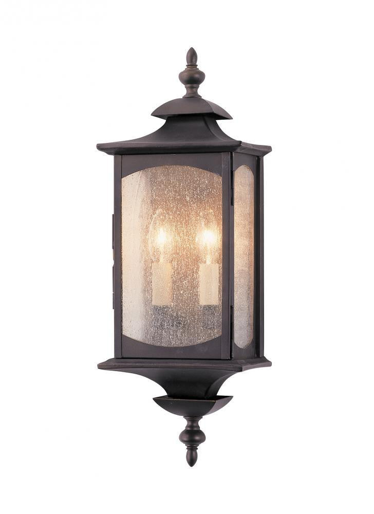Generation Lighting Market Square Medium Lantern Oil Rubbed Bronze