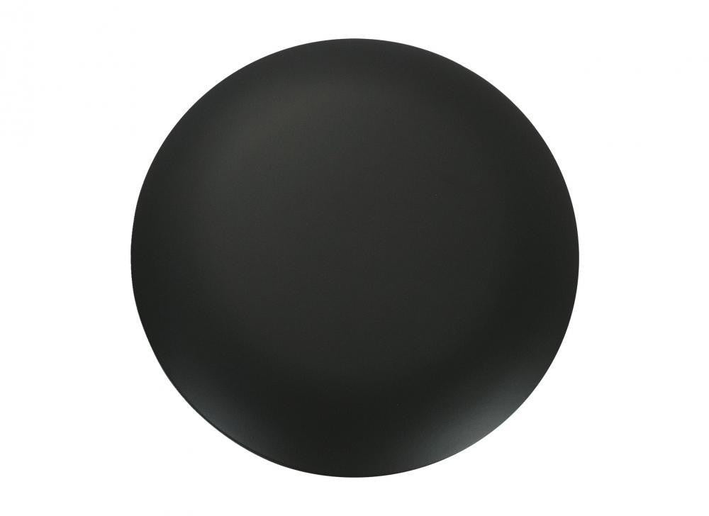 Generation Lighting Era Ceiling Fan Blanking Plate for Light Kit Removal in Midnight Black