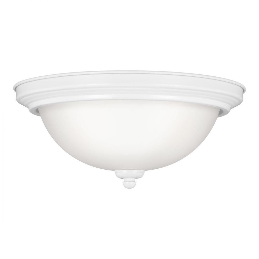 Generation Lighting Geary Two Light Ceiling Flush Mount White