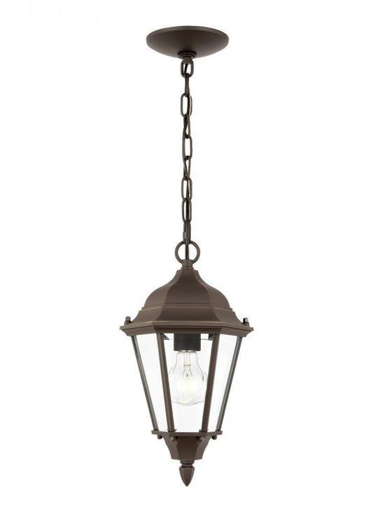 Generation Lighting Bakersville One Light Outdoor Pendant Antique Bronze