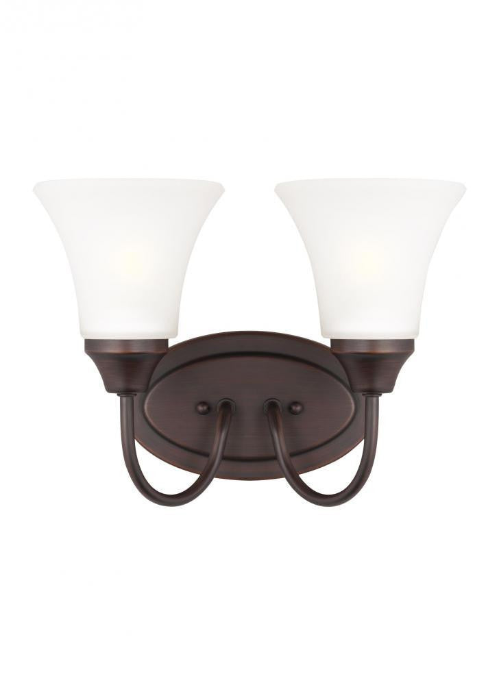 Generation Lighting Holman Two Light Wall / Bath Chrome