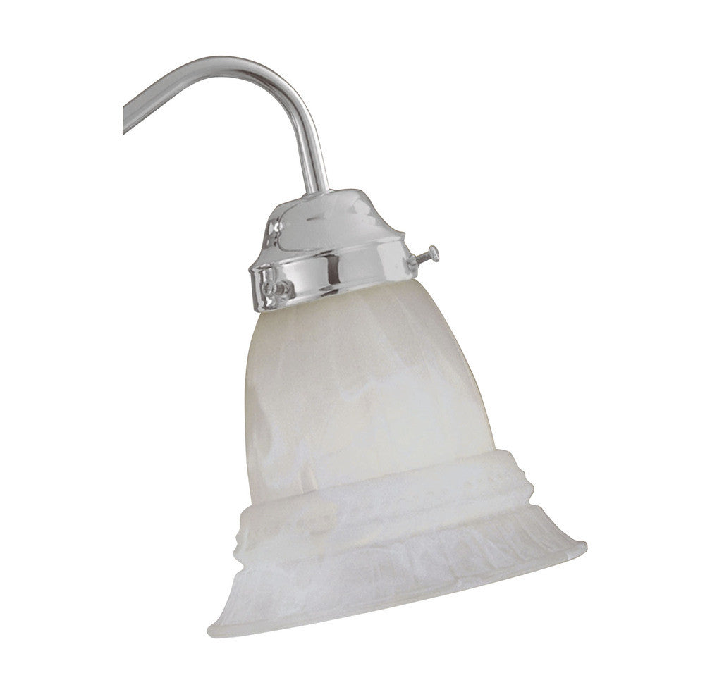 Savoy House Stella 5.5-in Glass Shade White Marble