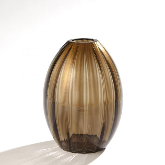 Global Views Balloon Small Bronze Vase