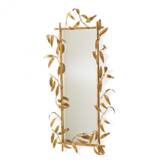 Global Views Bamboo Antique Gold Mirror