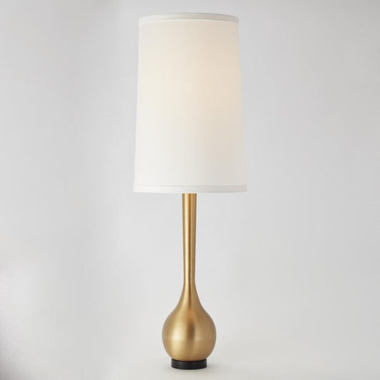 Bulb Vase Table Lamp - Brushed Brass
