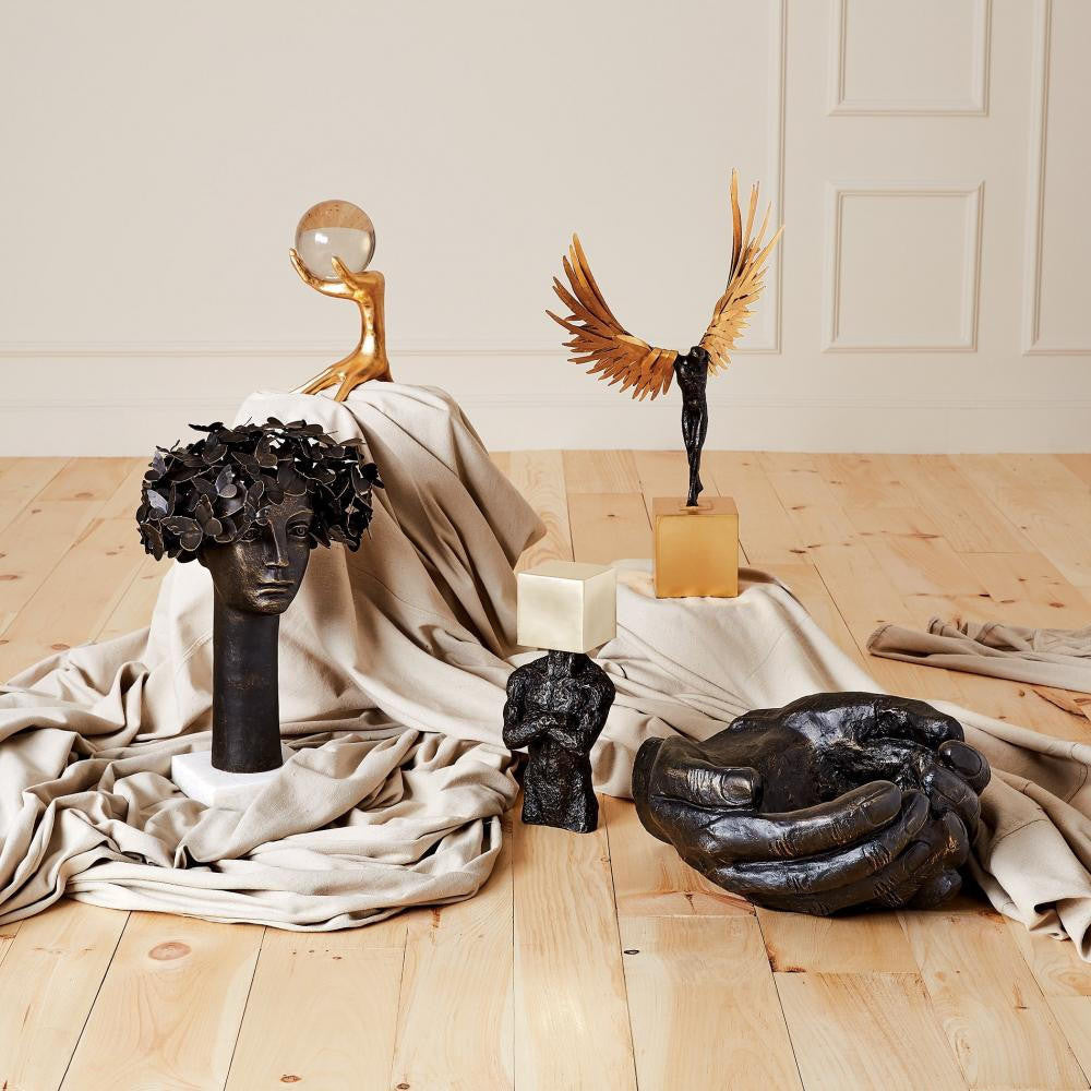 Global Views Butterflies for Brains Sculpture
