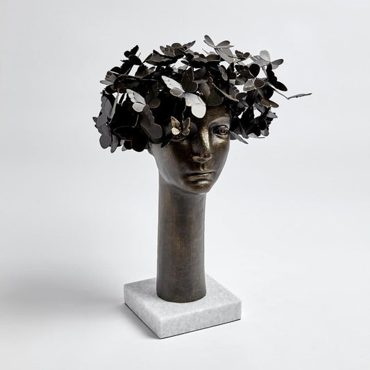Global Views Butterflies for Brains Sculpture