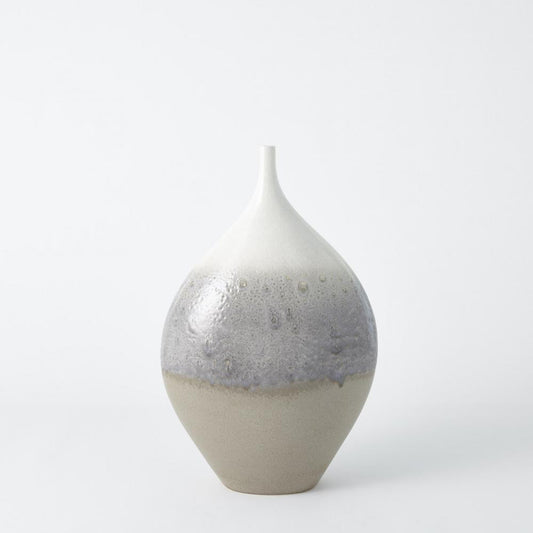 Global Views Cream Rises Large Wide Vase