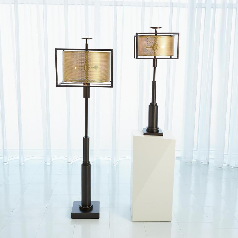 Global Views Double Shade Table Lamp