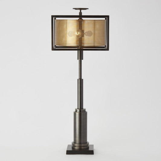 Global Views Double Shade Table Lamp