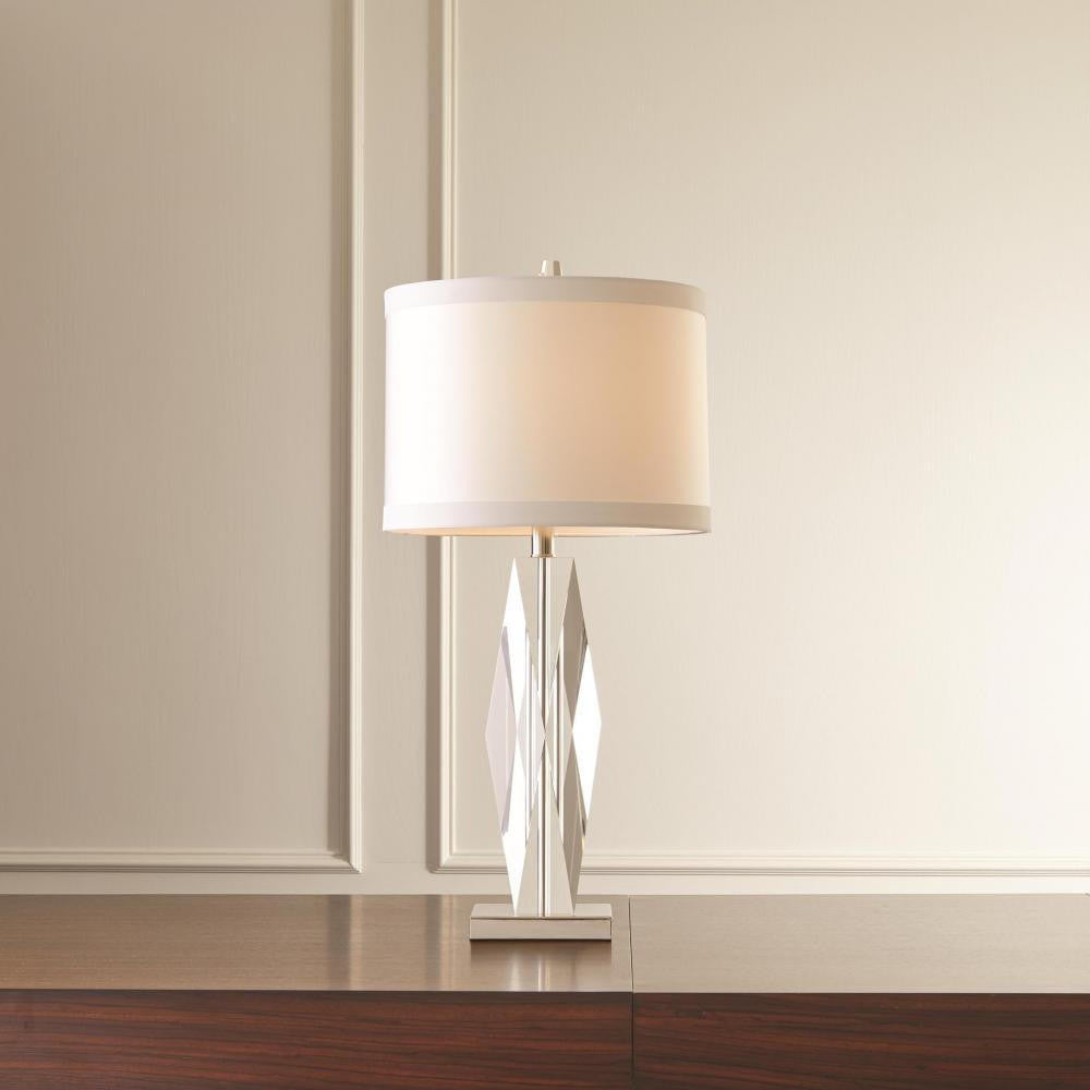 Global Views Faceted Crystal Table Lamp
