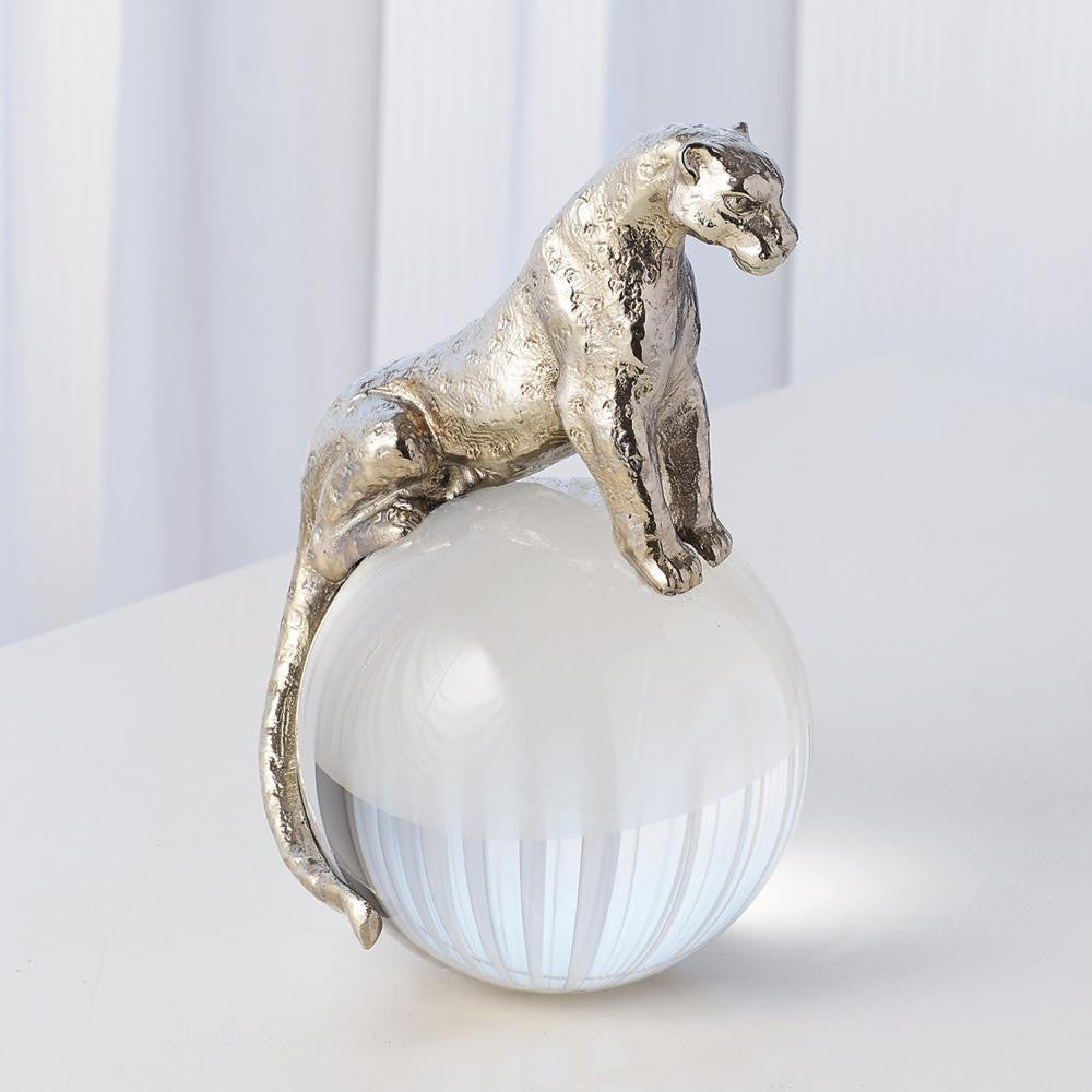 Global Views Jaguar on Crystal Sphere Nickel