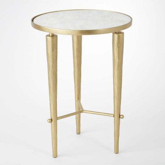 Global Views Jasper Brass Accent Table