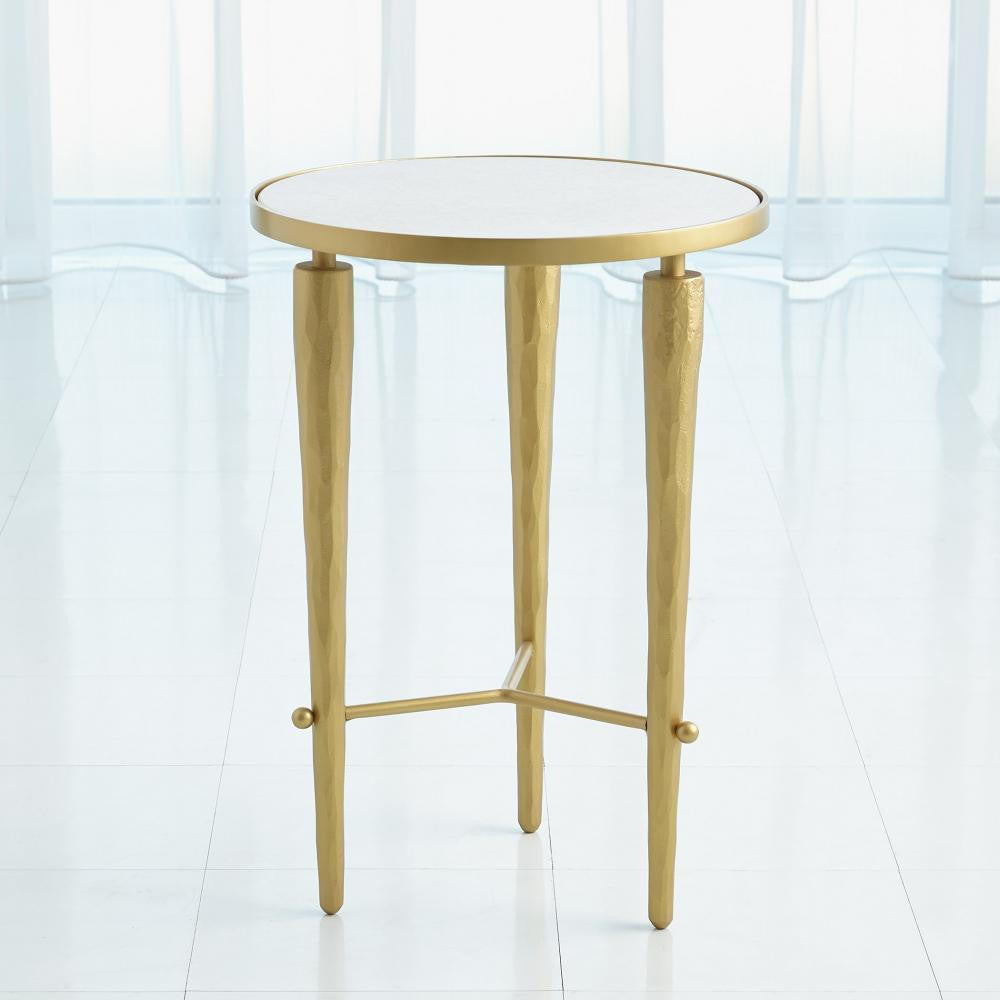 Global Views Jasper Brass Accent Table