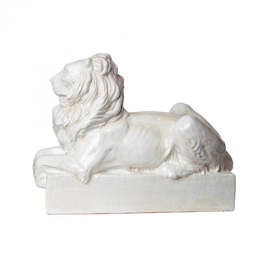 Global Views Lion Ceramic Sculpture