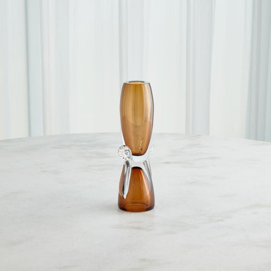 Global Views Lydia Small Amber Vase