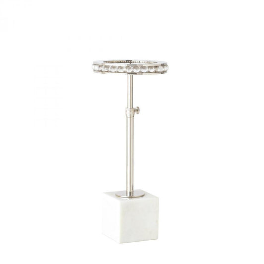 Global Views Margot Nickel Side Table