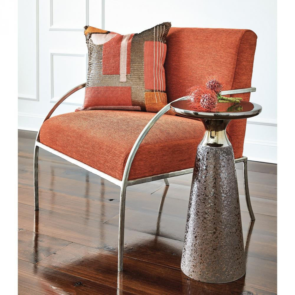 Global Views Meteor Taper Bronze Table