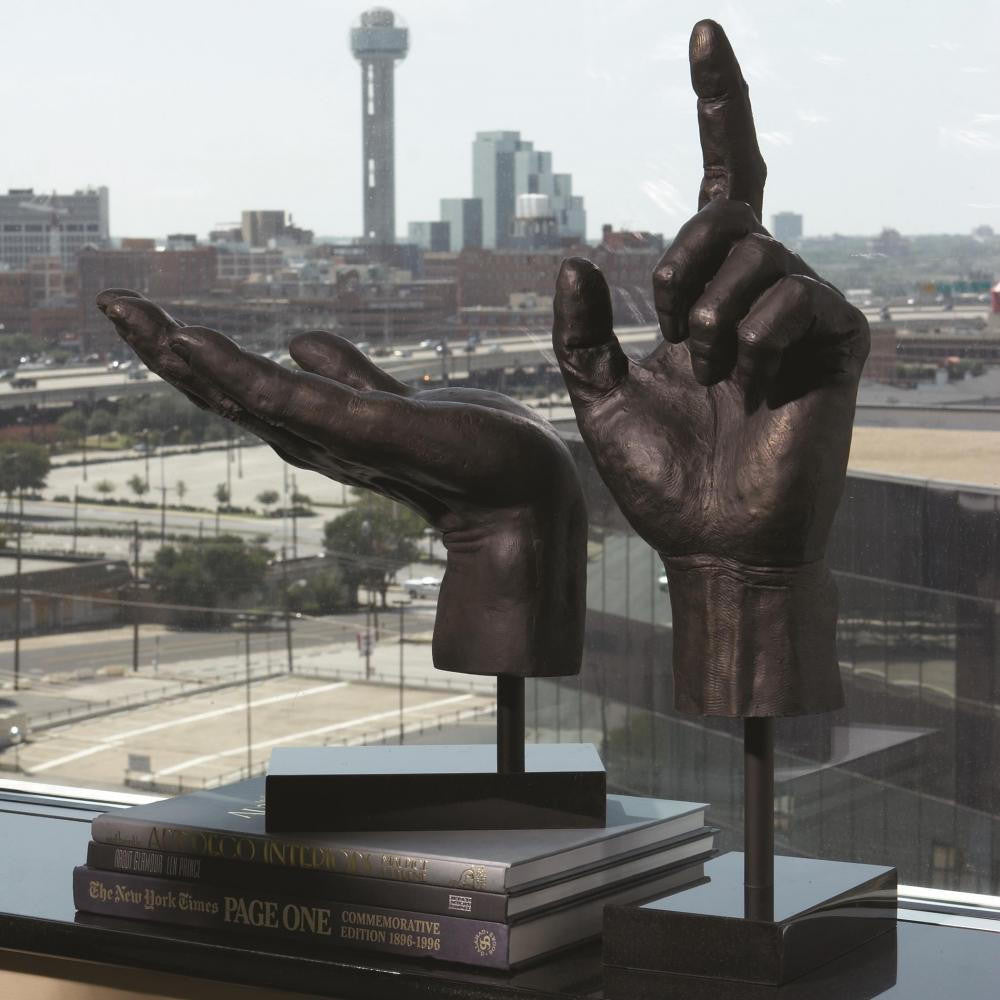 Global Views Open Hand Sculpture