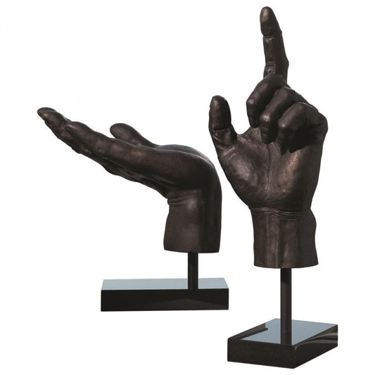 Global Views Open Hand Sculpture