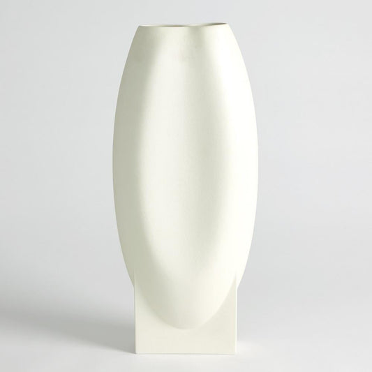 Global Views Orpheus Large Ivory Vase