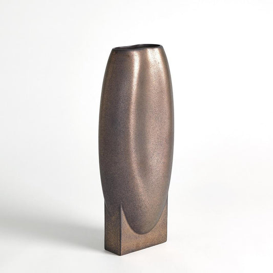 Global Views Orpheus Small Bronze Vase