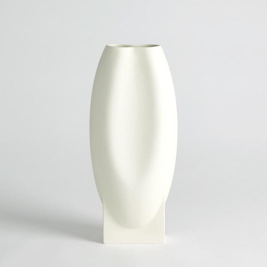 Global Views Orpheus Small Ivory Vase