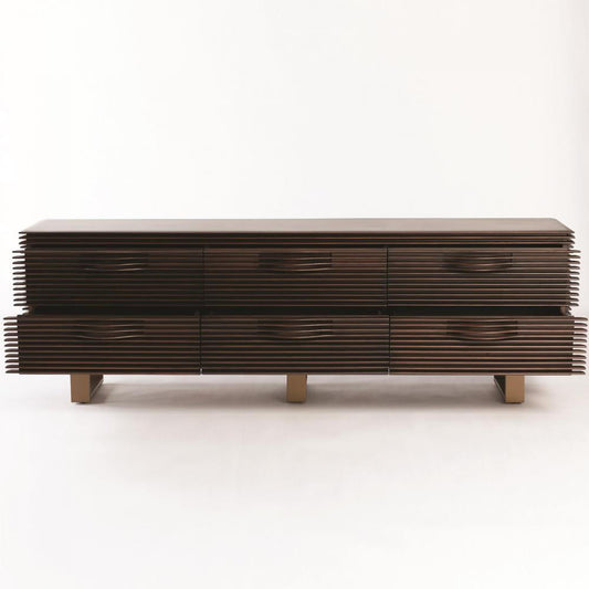 Global Views Oslo Antique Brass Long Chest 7.20217