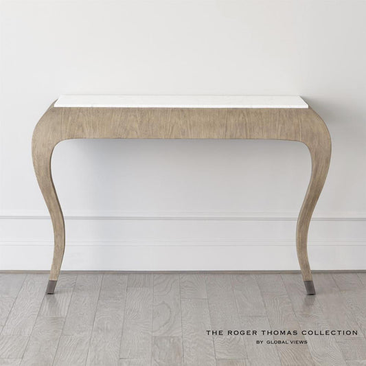 Global Views Paris Grey Sandblasted Oak Wall Console