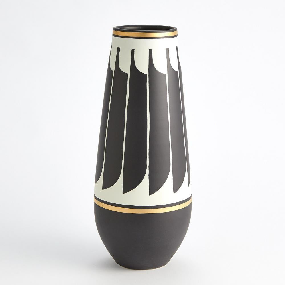 Global Views Quill Large Ceramic Vase