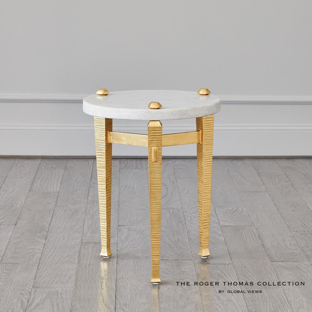 Global Views Roman Drinks Gold Table