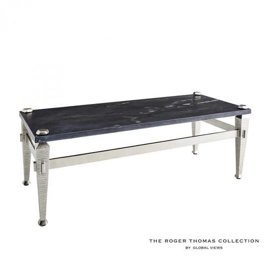 Global Views Roman Nickel Coffee Table