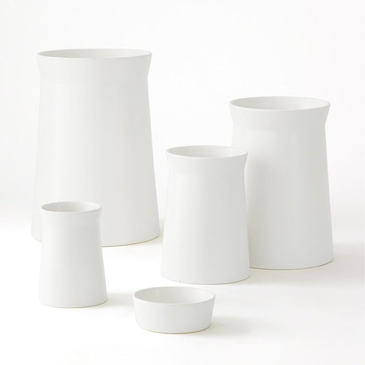Global Views Soft Curve Large Vase Moon