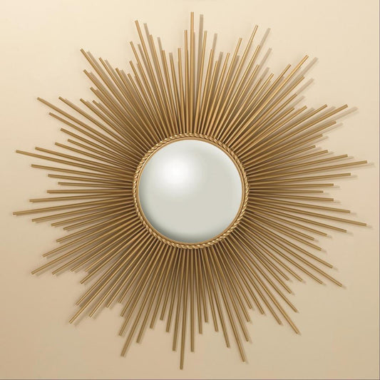 Global Views Sunburst Gold Mirror