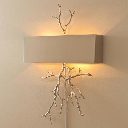 Global Views Twig Nickel Wall Sconce HW
