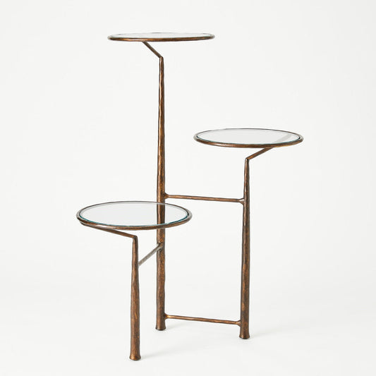 Global Views Unity Pedestal with Glass