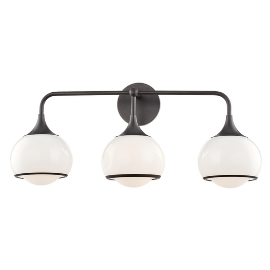 Mitzi by Hudson Valley Lighting Reese Wall Sconce Olde Bronze