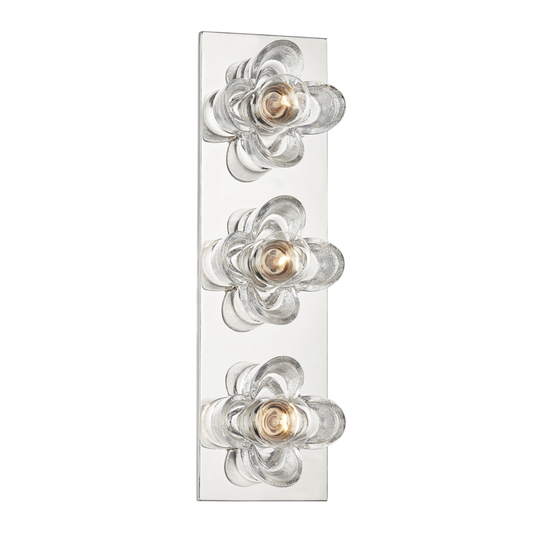 Mitzi by Hudson Valley Lighting Shea Bath Bracket Nickel, Polished Nickel