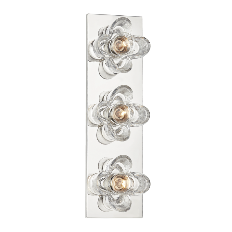 Mitzi by Hudson Valley Lighting Shea Bath Bracket Nickel, Polished Nickel