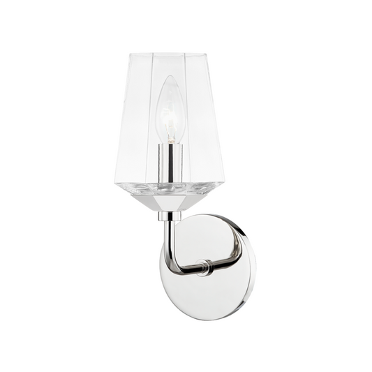 Mitzi by Hudson Valley Lighting Kayla Bath Bracket Nickel, Polished Nickel