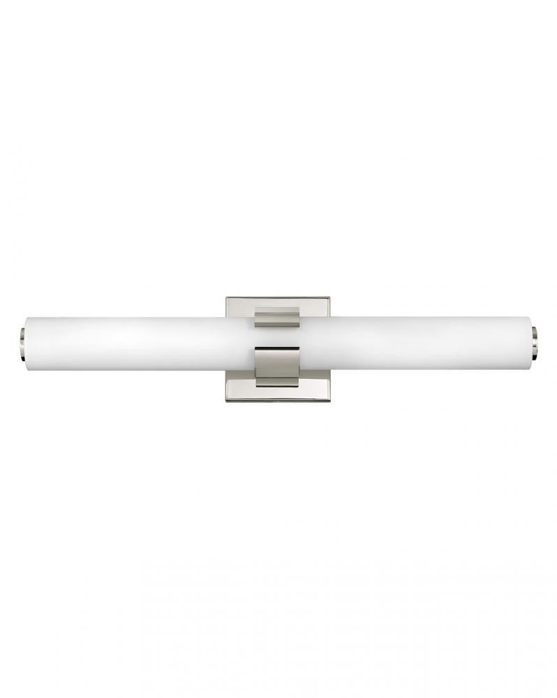 Hinkley Aiden Medium LED Vanity Polished Nickel 22.75"W x 4.75"H x 3.75"L