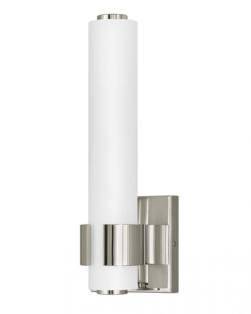 Hinkley Aiden Small LED Sconce Polished Nickel