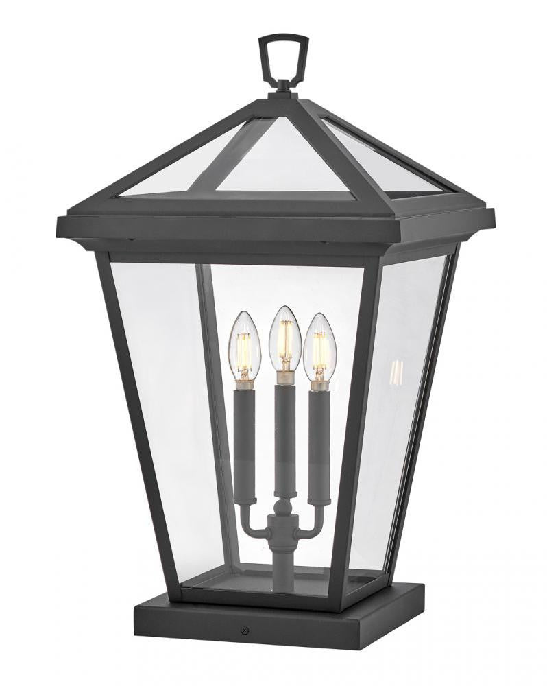 Hinkley Alford Large Pier Mount Lantern Museum Black