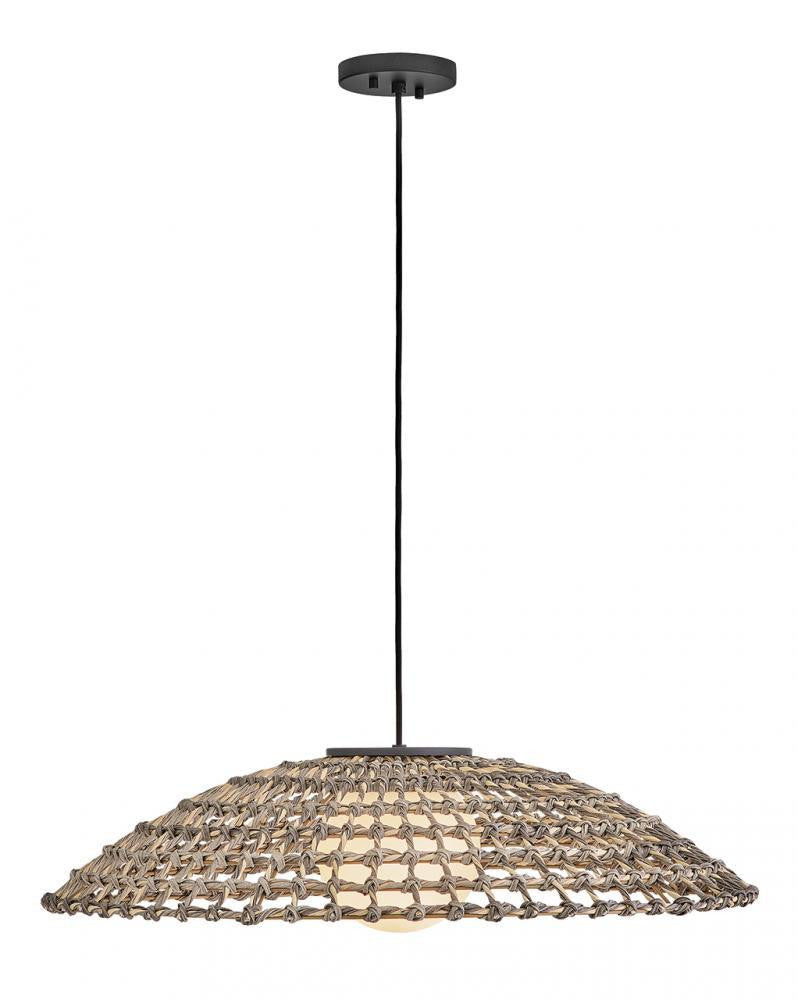 Hinkley Arlen Large Outdoor Hanging Pendant Black