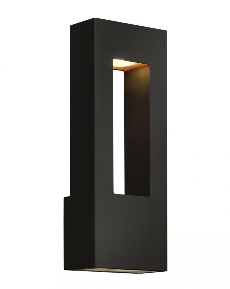 Hinkley Atlantis Medium Wall Mount Lantern, LED, Black, 6"W (1648SK-LL 9Q8HN)