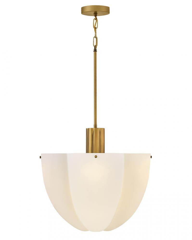 Hinkley Becca Large Pendant Heritage Brass
